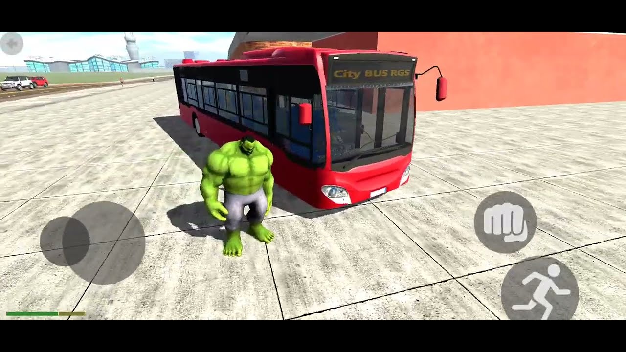 😱HULK KI BUS💚- indian bike driving 3d 