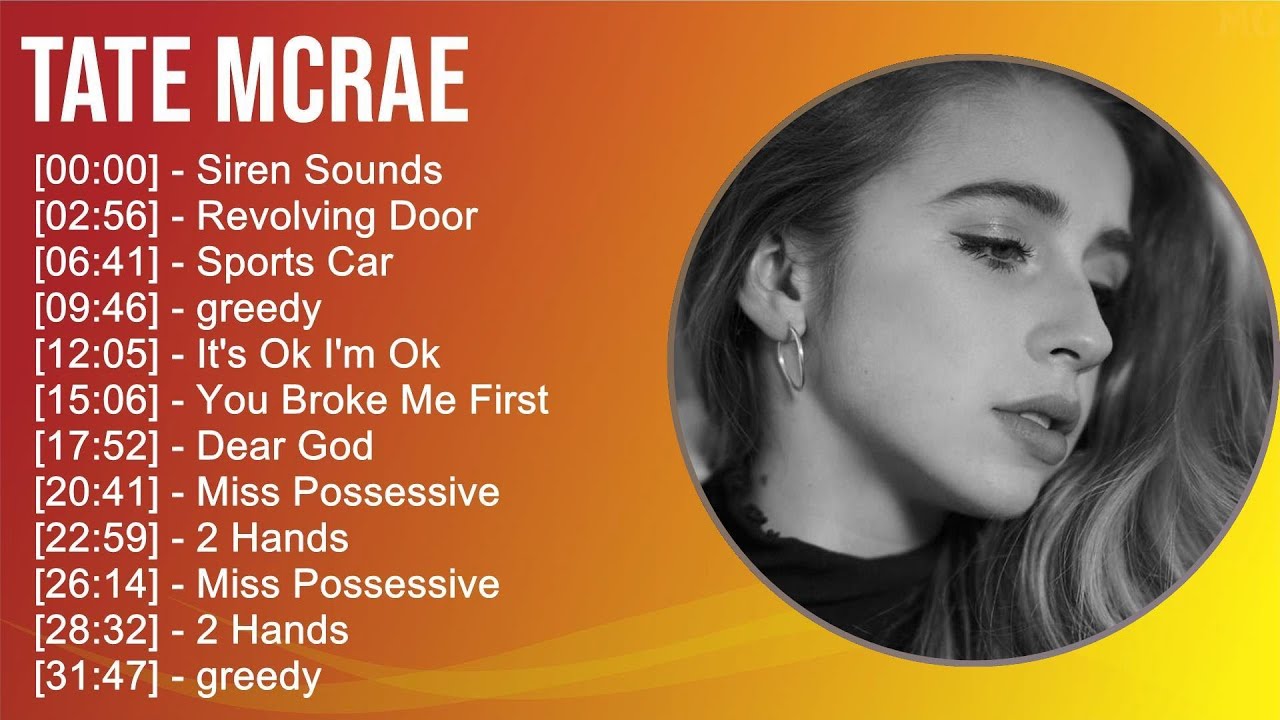 Tate McRae 2025 MIX Top Hits - Siren Sounds, Revolving Door, Sports Car, greedy Tate McRae 2025 MIX Top Hits - Siren Sounds, Revolving Door, Sports Car, greedy