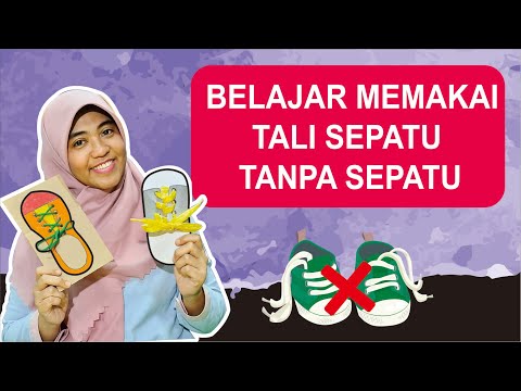 Video: Cara Mengajar Anak Mengikat Tali Sepatu Shoe