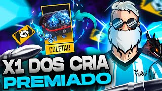 X1 DOS CRIA AO VIVO! SALA PERSONALIZADA 4v4 COM INSCRITOS FREE FIRE  Azzzzeee270 