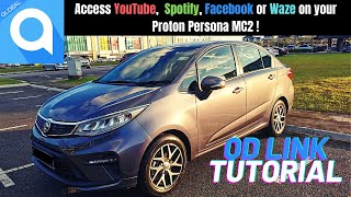 Use Waze, Youtube, Spotify or Facebook on your Proton Persona MC2. (Android Phone QD Link Tutorial)