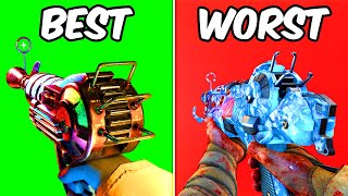 RANKING EVERY WONDER WEAPON (cod zombies)