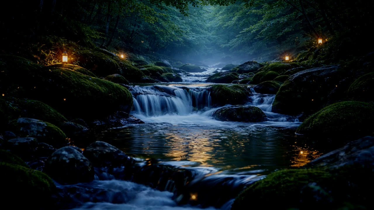 Pure Flowing Water ASMR | No Talking | Sleep, relax, study