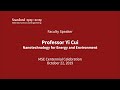 Professor Yi Cui: Nanotechnology for Energy and Environment