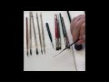 Painting on porcelain for beginners- PAC First video for Porcelain painters / brushes / first stroke