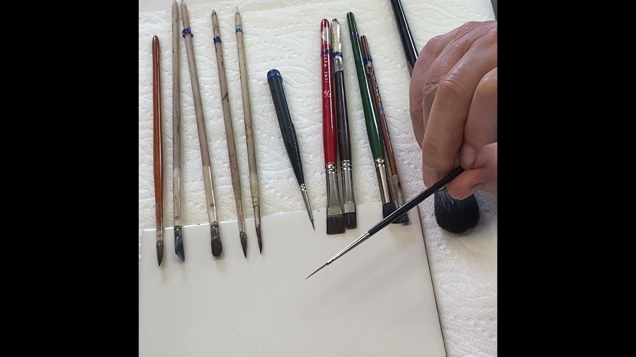 Painting on porcelain for beginners PAC First video for Porcelain