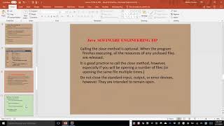 CSE1322S03L18 File Input and Output Operations Discussed with Java and C#