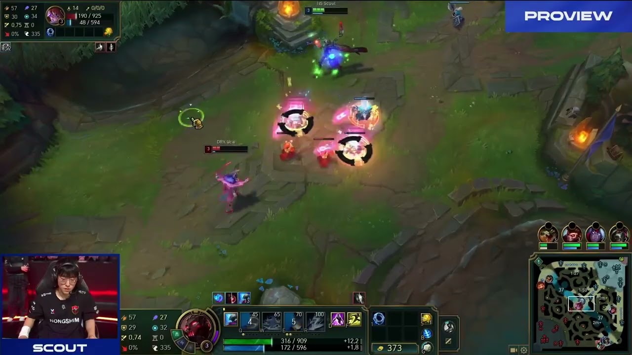 NS Scout Viktor Pro View | NS против DRX | 3-й раунд плей-ин Кубка LCK 2026