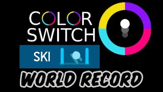 Color Switch Ski 1-10 WORLD RECORD