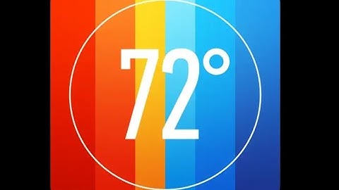 Check temperature with  Your Smartphone.