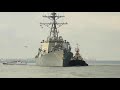 «Сибриз - 2021»  : "Приключения" эсминца USS Ross (DDG - 71)  или  кто кого на самом деле "испугал"