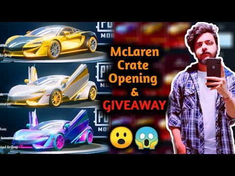 McLaren 570S GIVEAWAY And Crate Opening | 4KingGuruOP