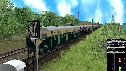 64911 New Delhi/NDLS To Rohtak/ROK Memu Train Part Three || IR In MSTS Open Rail