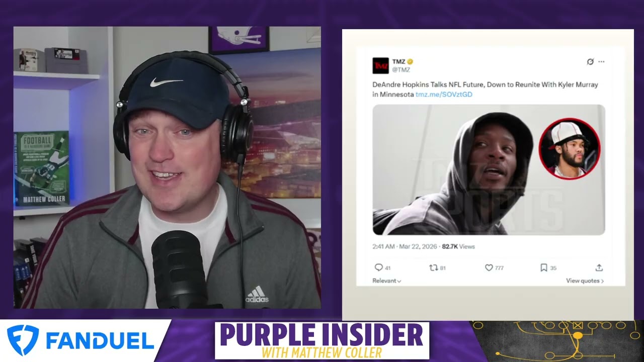 Does DeAndre Hopkins want to be a Viking? Does DeAndre Hopkins want to be a Viking?