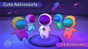 Cute Astronauts - Unity Project