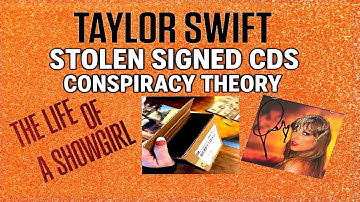 Taylor Swift: The Life of a Showgirl “Stolen signed CDs” conspiracy theories?