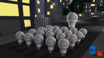 LED Bulb Animation | Funny Animation | Funny Bulb Animation | 3d Short Film