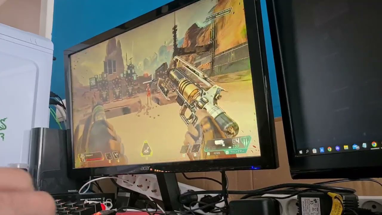 Testing neostrafing for the first time