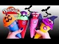 Halloween Toy Videos Halloween Peppa Pig Ice Cream Parlor Building Toys Play Doh Ice Cream