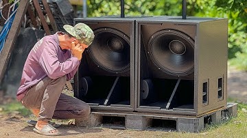 test box speaker outdoor speaker stage speaker