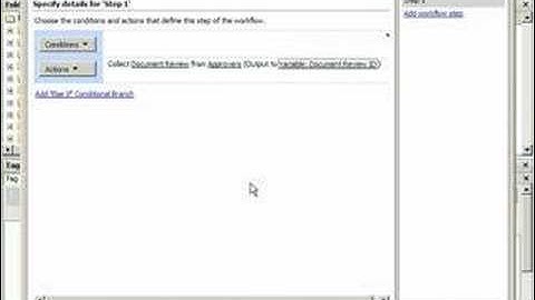 Collecting Data in a Workflow using SharePoint Designer 2007