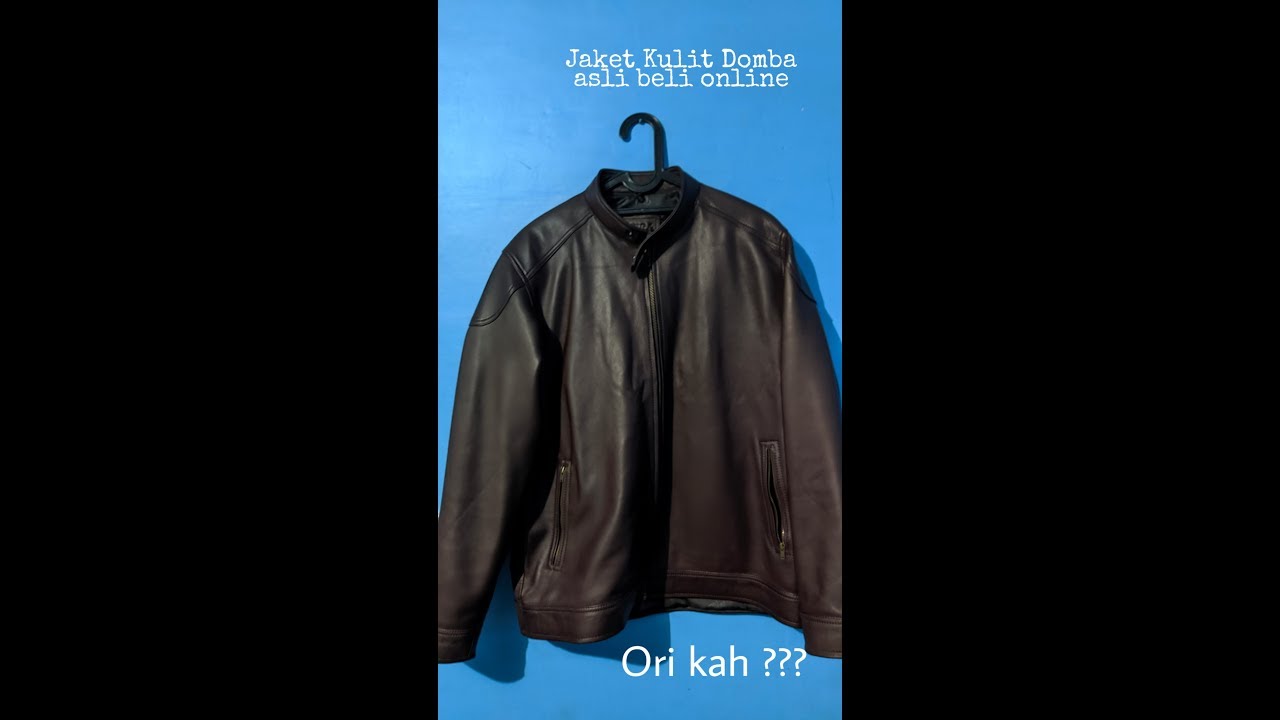 Jaket Kulit Asli Domba  Garut  YouTube