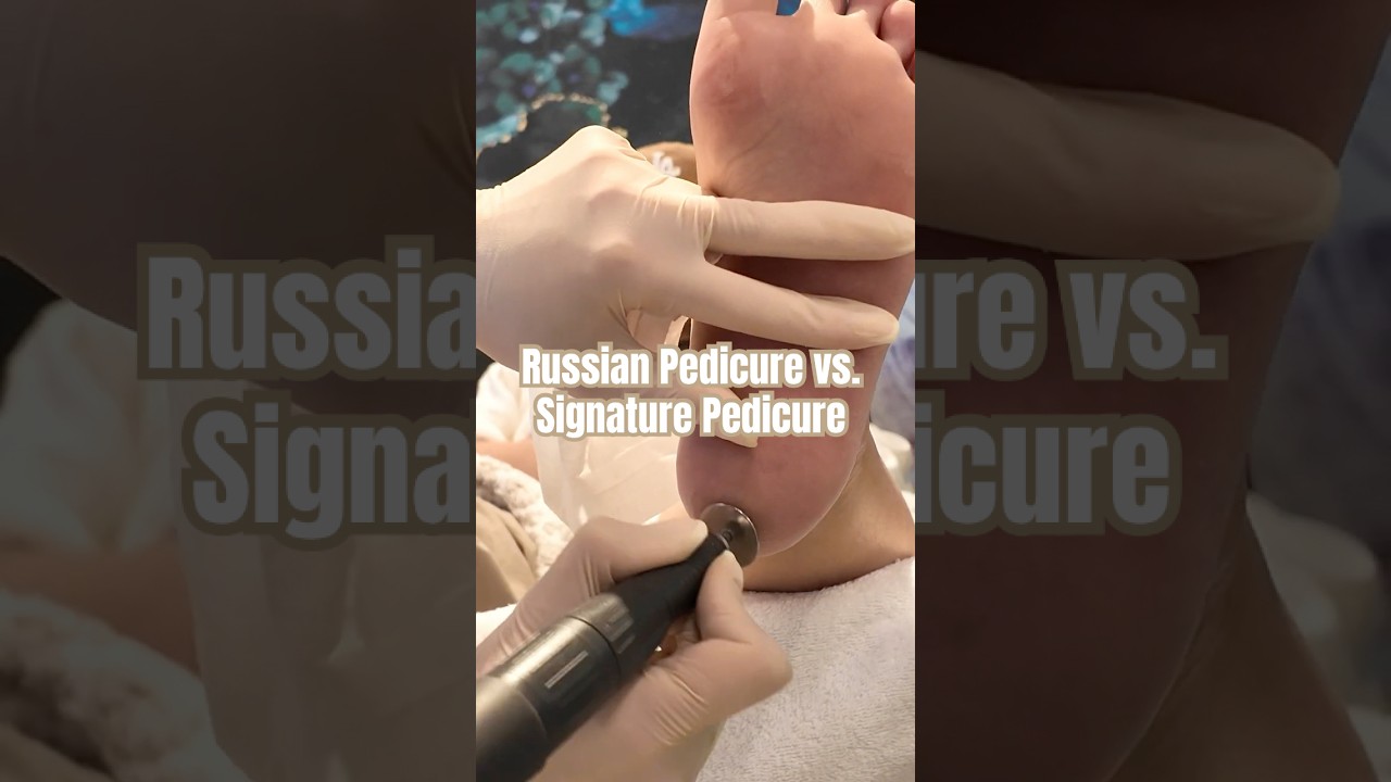 Signature Pedicure vs. Russian Pedicure: What's the Difference?