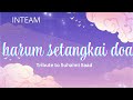 Inteam Tribute to SS    Harum Setangkai Doa Lirik