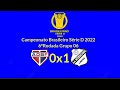 Bahia de Feira 0x1 Inter de Limeira, Campeonato Brasileiro Série D 2022