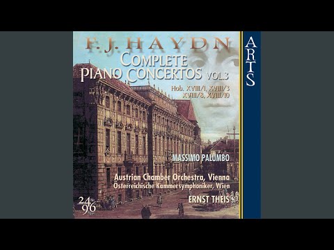 Piano Concerto No. 3 In F Major Hob. XVIII: III. Presto