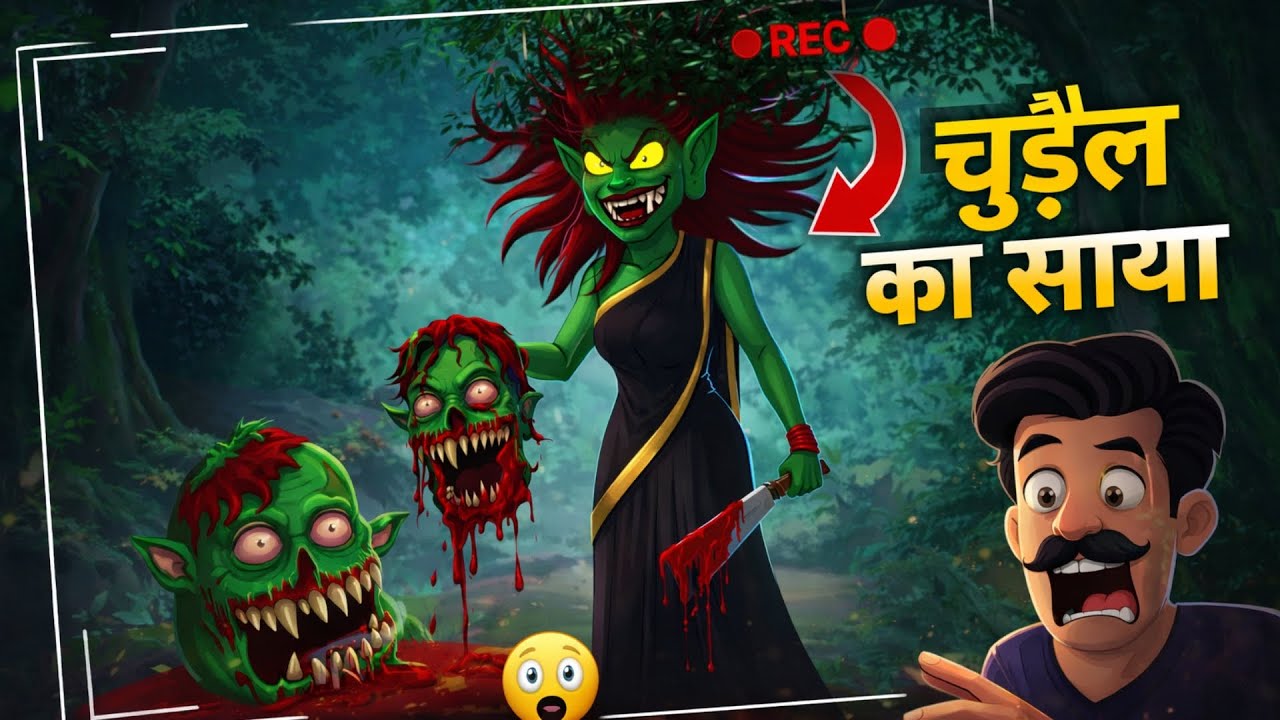 चुड़ैल का साया | Chudail Ka Saya | Horror Animated Story | Bhootiya Kahani | Bhoot Wali Kahani
