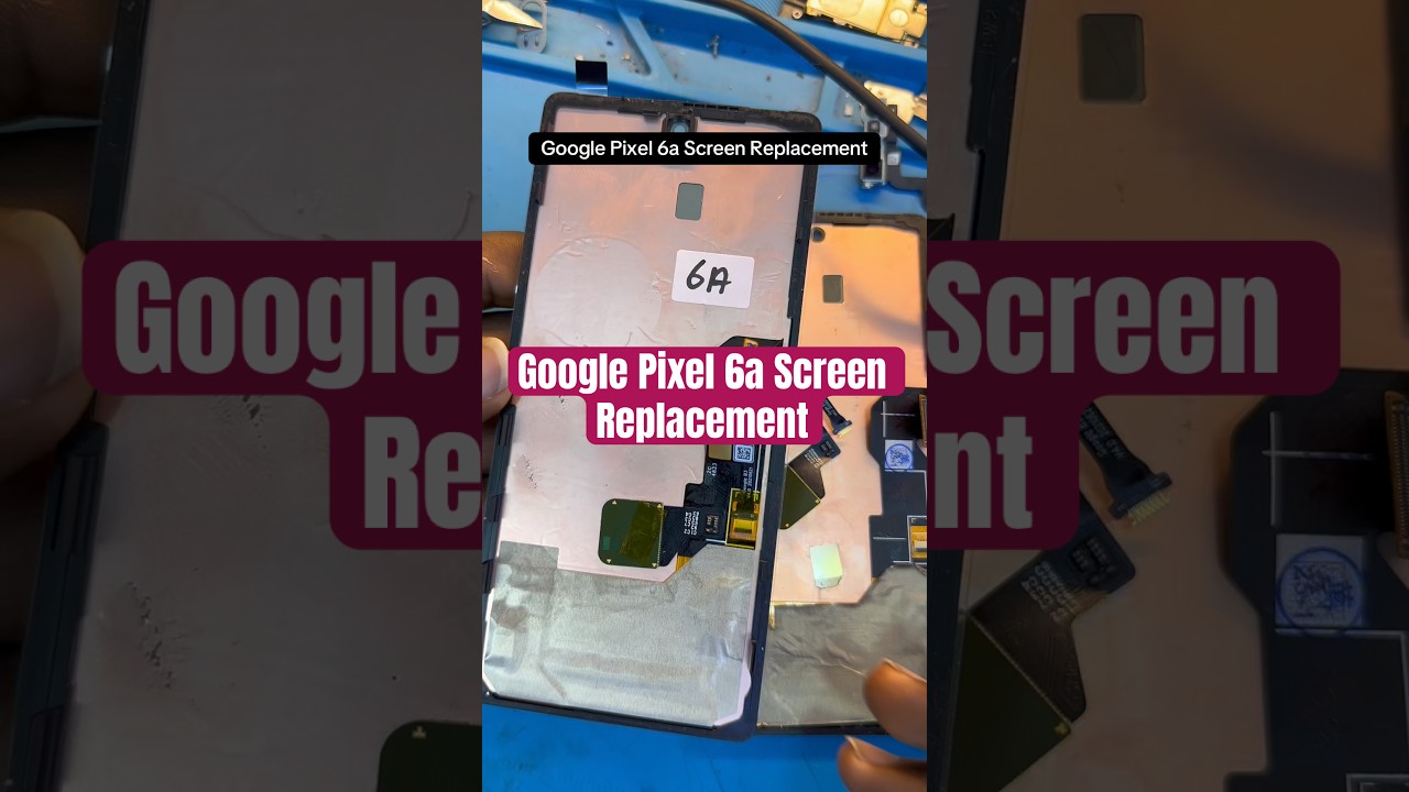 Замена экрана Google Pixel 6a. #pixel6ascreen #googlepixel6a #googlepixelscreen #phonerepair
