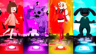 BACK STORY OF POMNI (DIGITAL CIRCUS) VS CATNAP WEREWOLF VS HAZBIN HOTEL VS BACK STORY OF CRITTERS