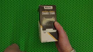 Зарядная подставка Wahl charging stand - распаковка и краткий обзор