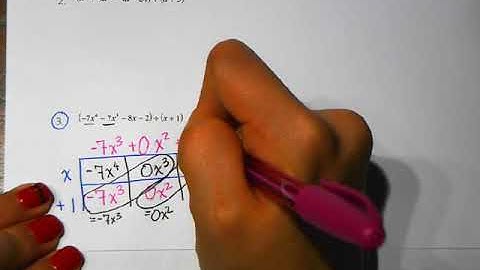 1819 Algebra II Lesson 5 3 1 dividing polynomials using array   with remainder