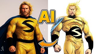 Marvel Characters in REAL LIFE | AI Art Transformation