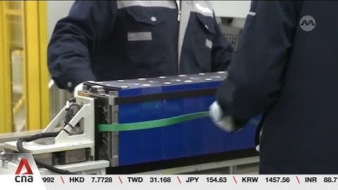 US still a decade behind China in battery race