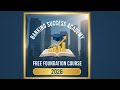 Quant foundation course 2026 l free foundation course