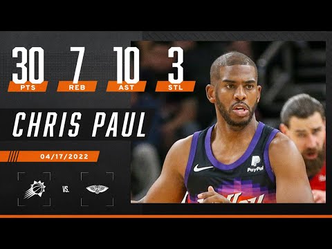 Chris Paul TAKEOVER! 🔥 30 PTS & 10 AST helps halt Pelicans' comeback effort to take Game 1