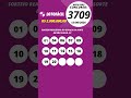 Lotofácil resultado Concurso 3709 12/06/2026