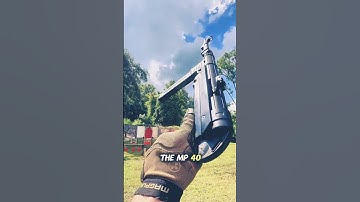 Does This Weapon Look Familiar?#mp40 #wwiiweapons #submachine #warhistory #militaryweapons