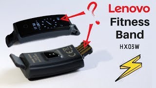 Lenovo Cardio Plus Fitness Band HX03W Unboxing & Review ⚡⚡⚡Worth for ₹1999?