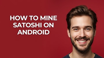 How To Mine Satoshi On Android - UPDATED!