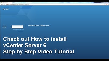 vCenter 6 Installation Step by Step