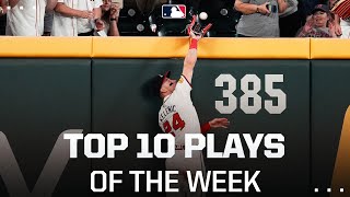 Top 10 Plays of the Week! (CRAZY diving catches, HUGE home run robberies, and more!)