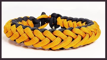 How To Make The Plucky Falls Paracord Bracelet Design Without Buckle