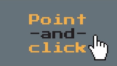Point-and-click #42 - story and player interaction - Godot Engine, commentary