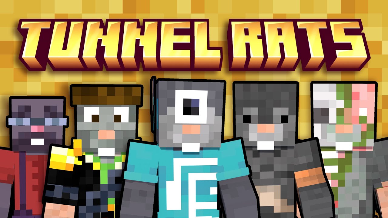 We got COMPETITIVE in Minecraft Tunnel Rats (VOD)