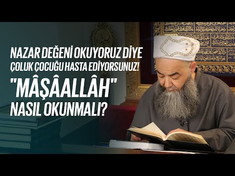 Nazar Değeni Okuyoruz Diye Çoluk Çocuğu Hasta Ediyorsunuz! \