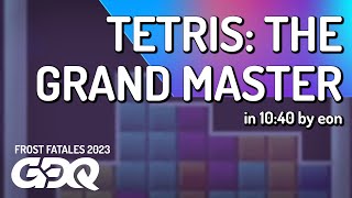 Tetris: The Grand Master by eon in 10:40 - Frost Fatales 2023
